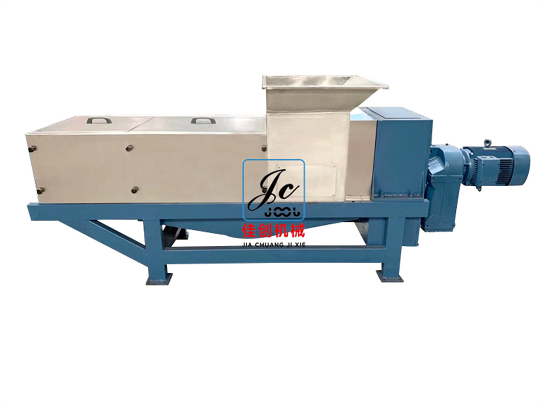 擠壓脫水機(jī)可以對菠蘿皮渣進(jìn)行脫水嗎？